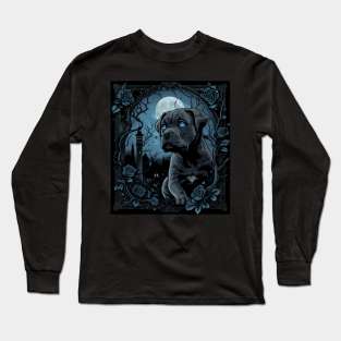 Gothic Staffy Long Sleeve T-Shirt